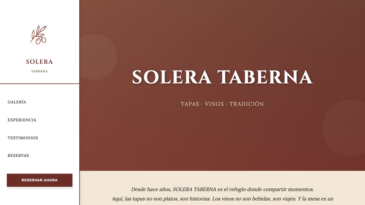 Preview Solera Taberna